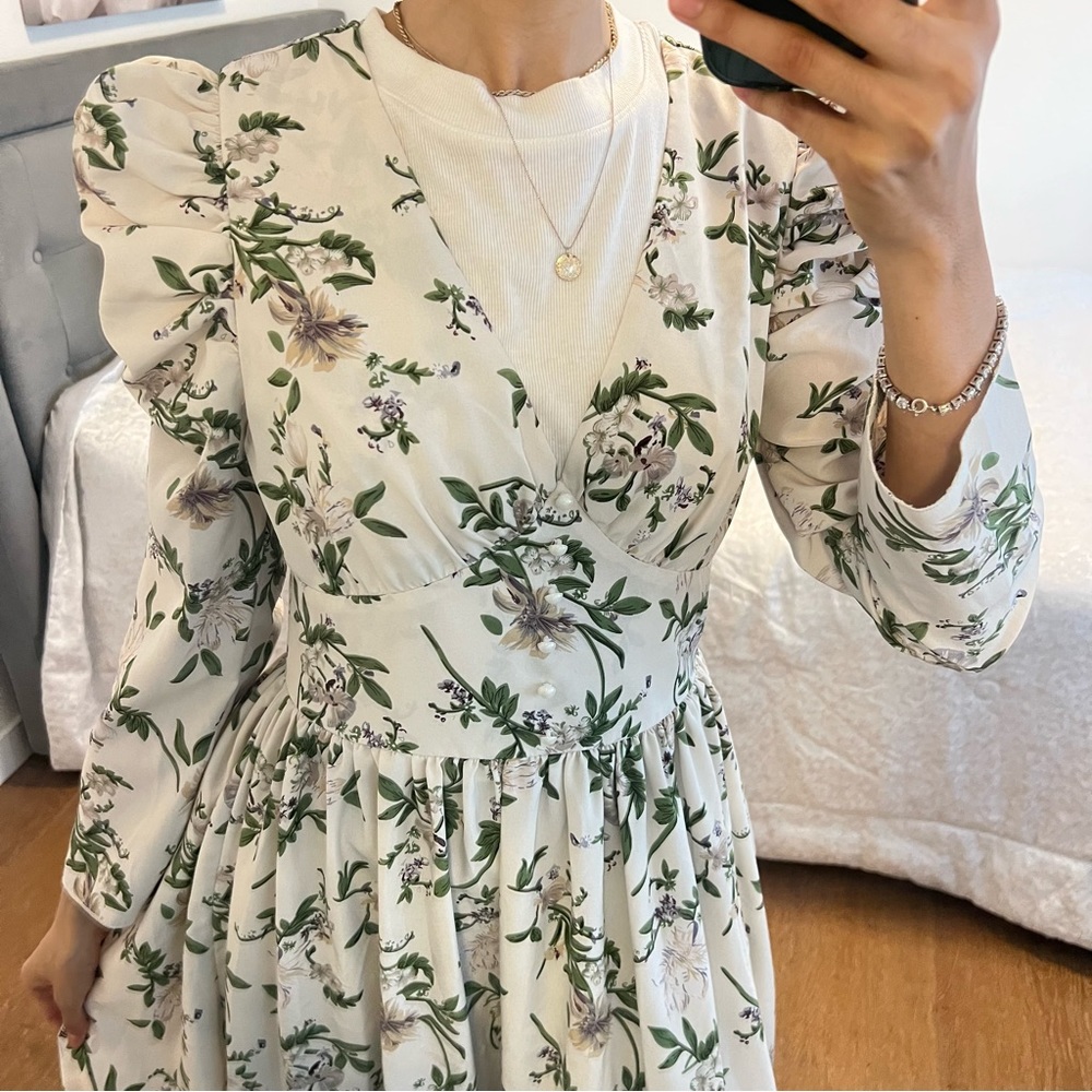 Floral maxi dress